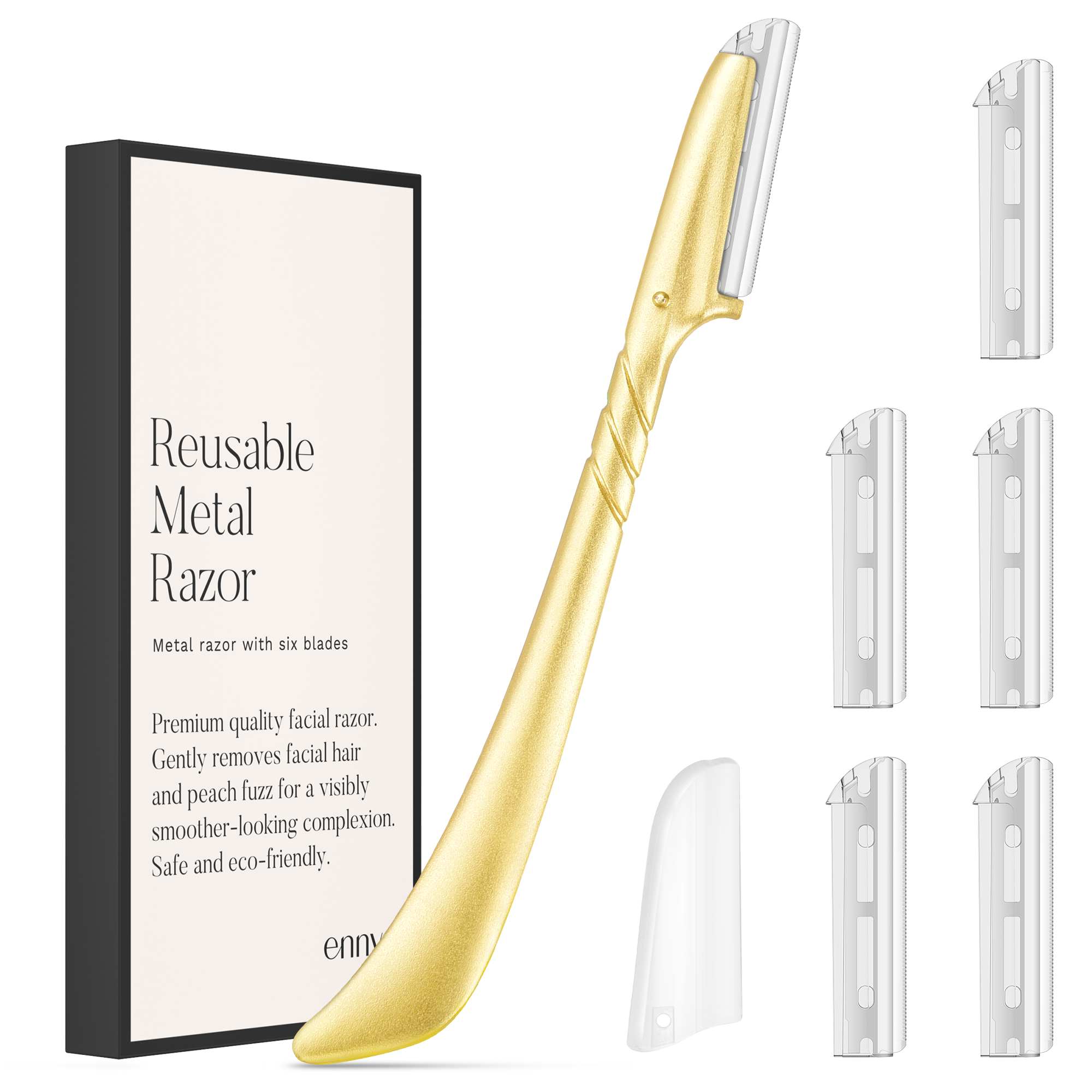 ennva reusable metal razor