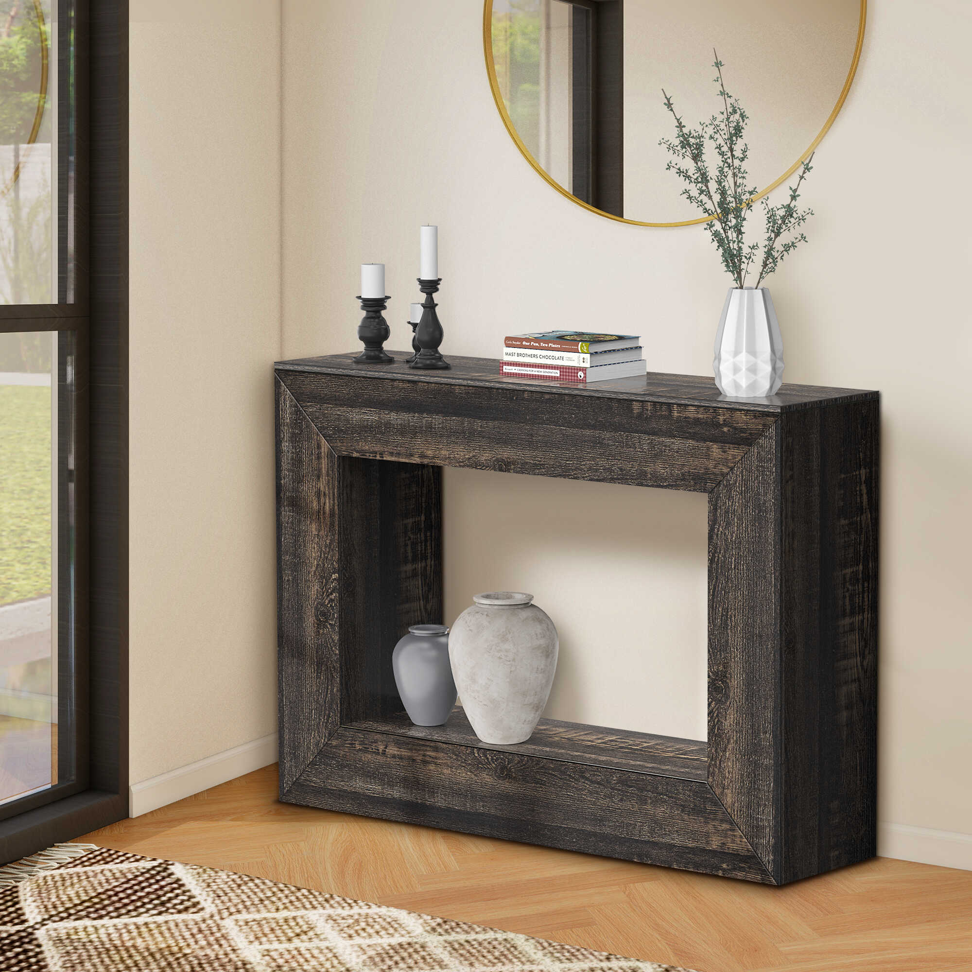 47.2“W Console Table with Storage