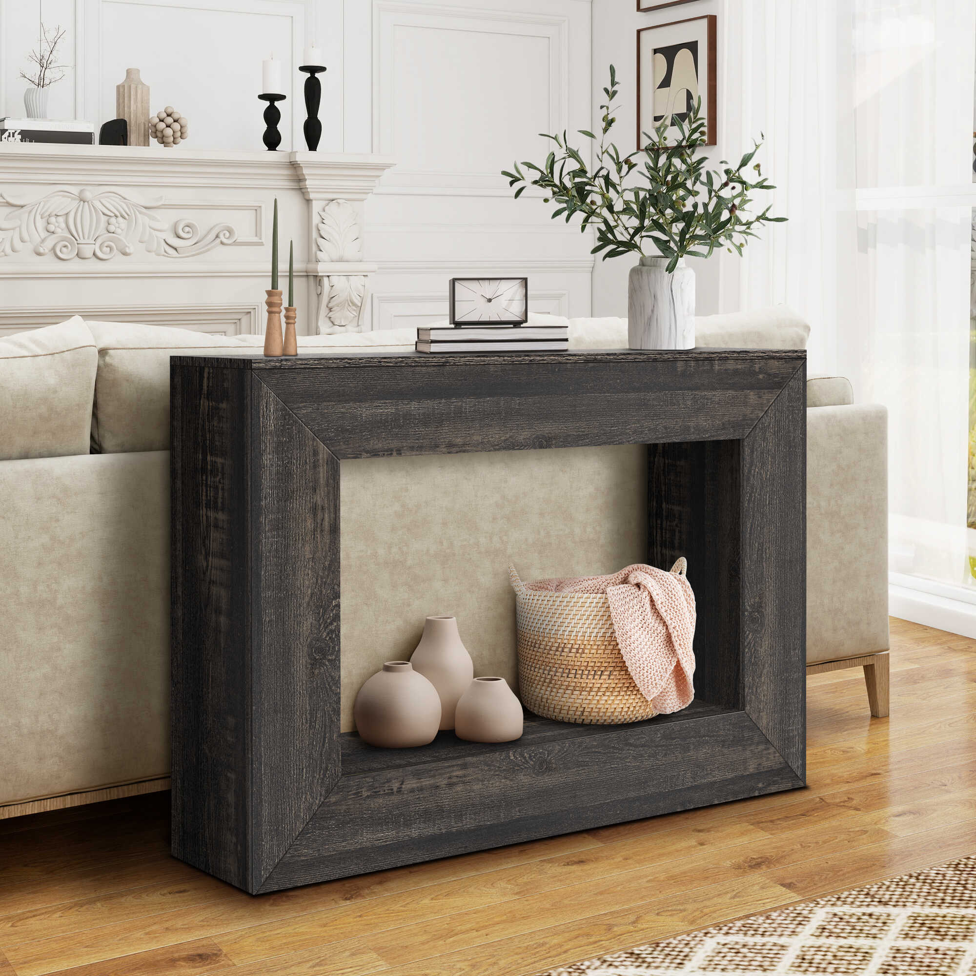 47.2“W Console Table with Storage