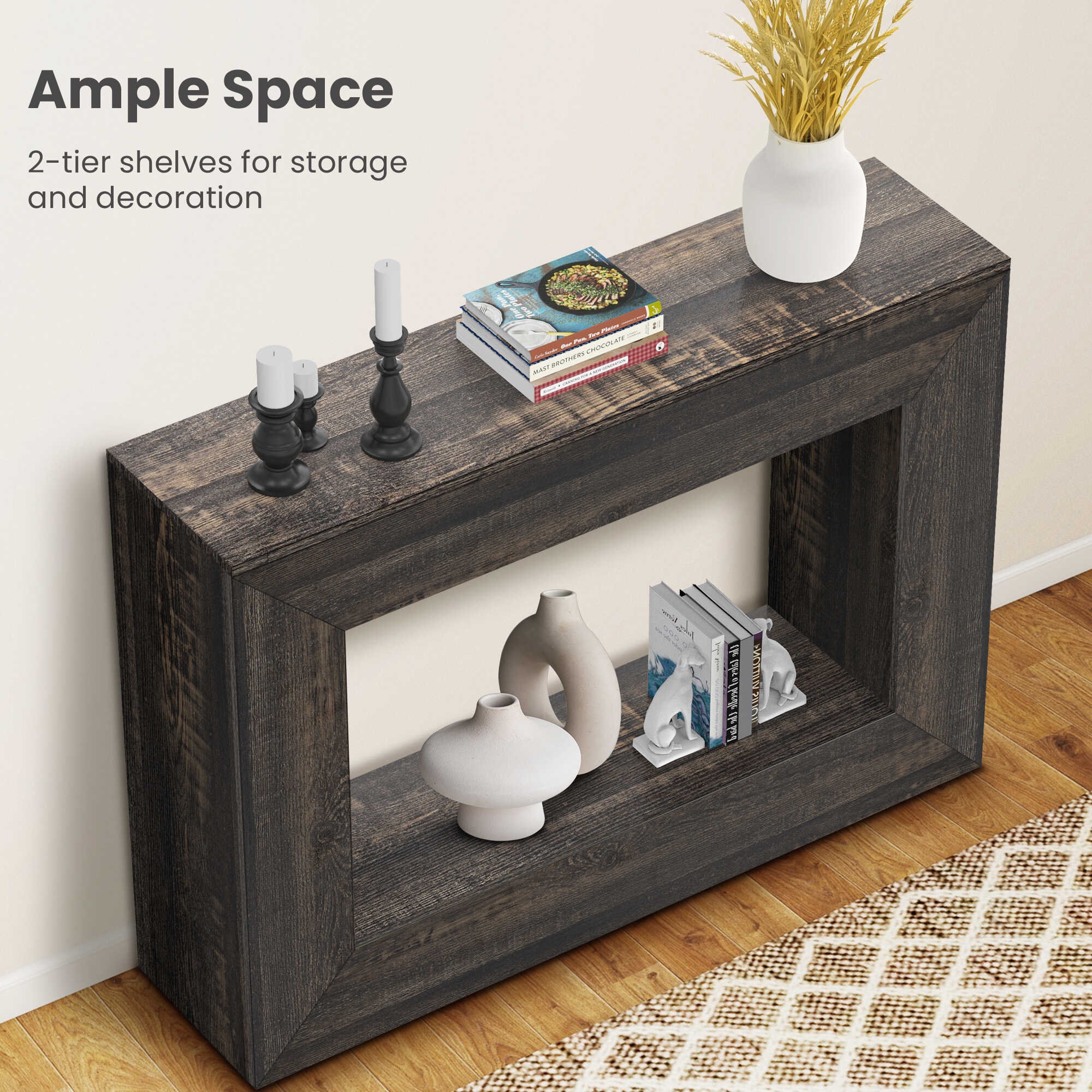 47.2“W Console Table with Storage