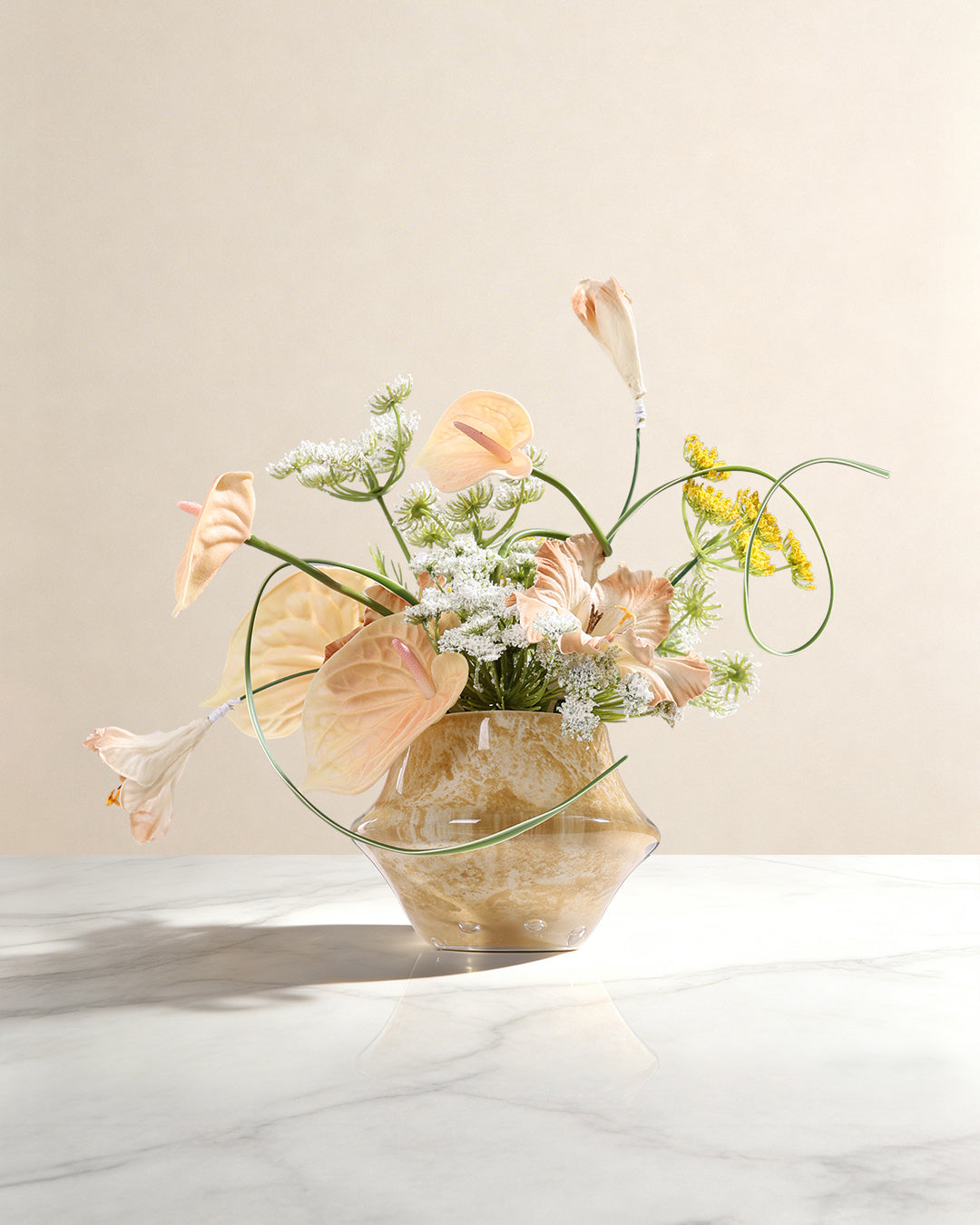 Art Desk Faux Floral Arrangement